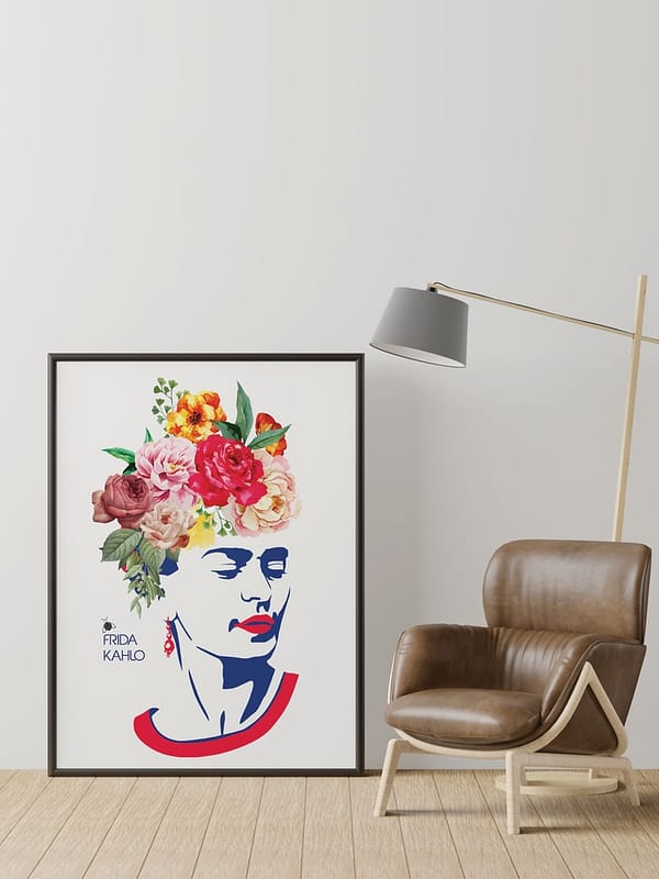 High quality poster Frida Kahlo A3 - design 3, 1pc