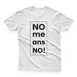 Men's t-shirt "No means no" high quality