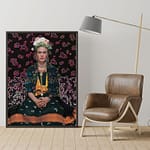 High quality poster Frida Kahlo A3 - design 4, 1pc