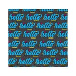 Couch pillow case "Hello" high-quality