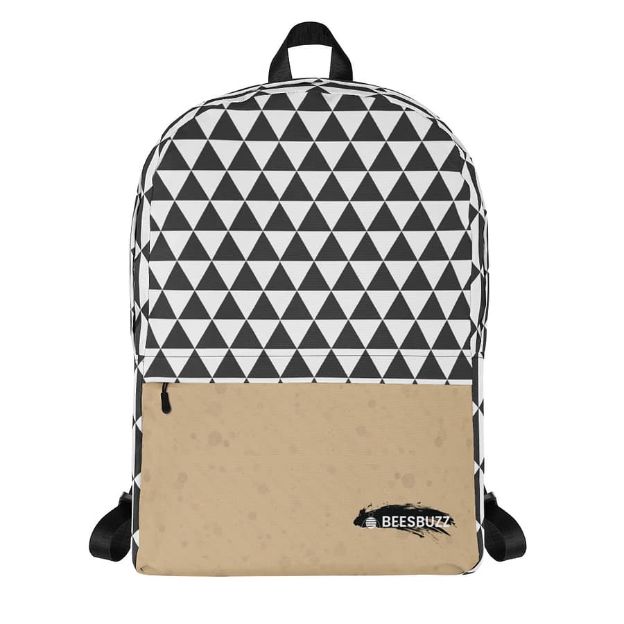 Backpack with shapes 1 high-quality