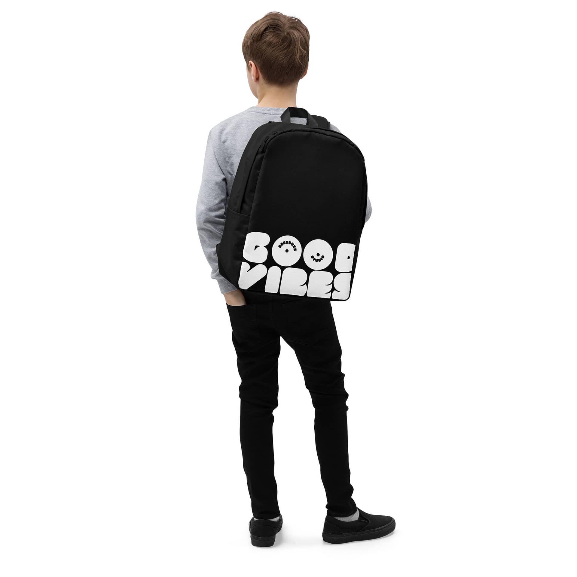 Backpack Good vibes high-quality - BeesBuzz Studio